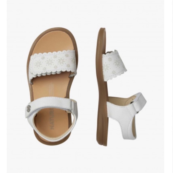 NWT NATURINO CHEVE Leather sandals in White - Picture 3 of 11